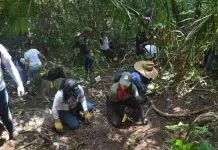 Madres buscadoras descubren restos humanos en casa abandonada