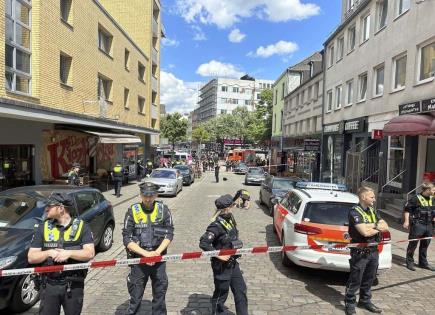 Policía Alemana Interviene en Incidente en Hamburgo durante Euro 2024