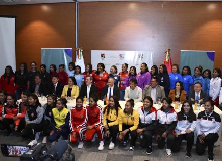 Anuncio del Nuevo Formato de la Liga Femenina de Fútbol Boliviano por la FBF en La Paz