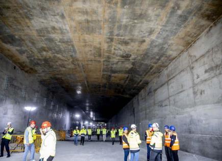 Inauguración del Túnel Ferroviario en Dinamarca