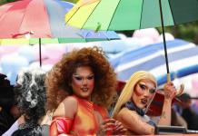 Participación de Drag queens en la marcha Pride de Guadalajara