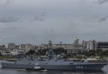 Retiro de flota rusa tras visita en La Habana