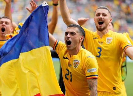 Rumania se luce en su primer partido de la Euro 2024