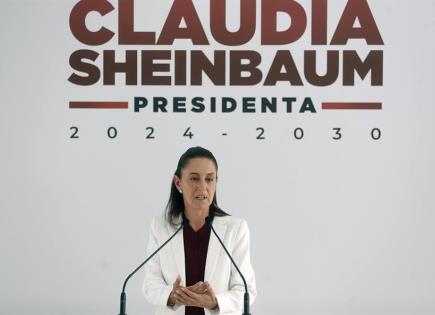 Claudia Sheinbaum y las reformas propuestas para legisladores electos