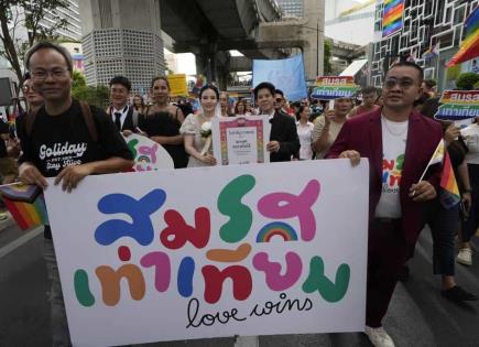 Tailandia aprueba ley de matrimonio igualitario