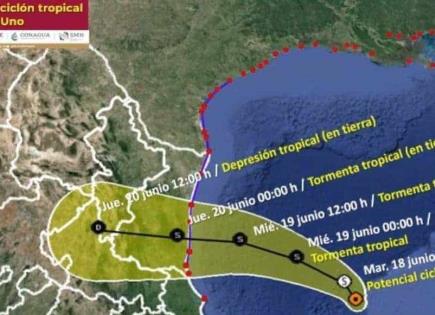 Alerta en Nuevo León por Lluvias de la Tormenta Tropical Alberto