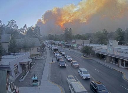 Incendios en Nuevo México: Evacuaciones