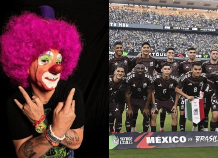 Platanito ameniza el debut de la Selección Mexicana