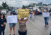 Protesta en AICM por Fabricación de Delitos