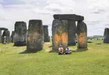 Ataque con pintura a Stonehenge por manifestantes clim&aacute;ticos
