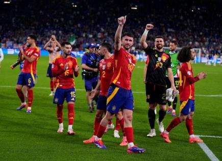 España derrota a Italia y es líder del grupo B