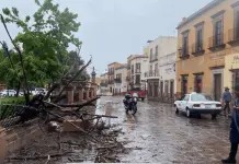 Tormenta Alberto provoca intensas lluvias y fuertes vientos en Zacatecas Tormenta Alberto provoca intensas lluvias y fuertes vientos en Zacatecas