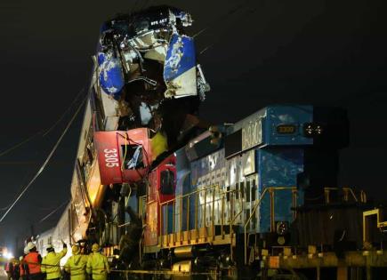 Trágico accidente de tren en Chile