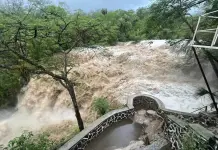 Video | Alberto provoca espect&aacute;culo natural en la Huasteca