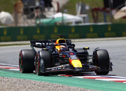 Max Verstappen y la lucha por la victoria en el Gran Premio de España