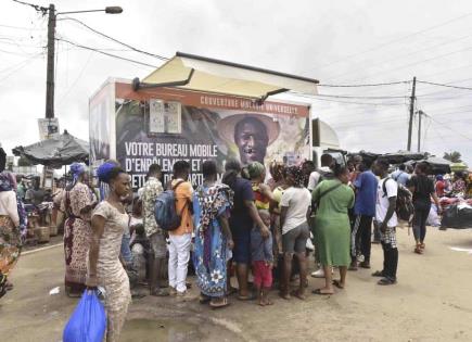 Campaña de inscripción en Costa de Marfil para el plan de salud