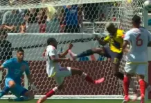 Expulsión de Enner Valencia en la Copa América