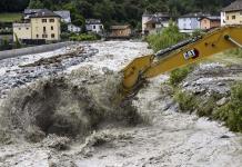 Inundaciones y desaparecidos en Suiza