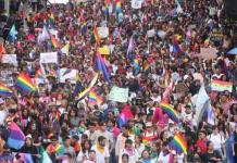 Marcha Orgullo LGBTTTI 2024 en Puebla