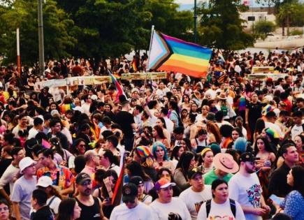 Marcha por la igualdad y diversidad en Sonora