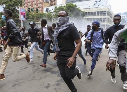 Protestan miles enKenia por nuevos impuestos