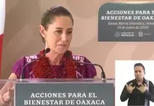 Video | Sismo interrumpe mensaje de Sheinbaum en Huatulco Video | Sismo interrumpe mensaje de Sheinbaum en Huatulco