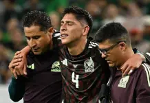 Edson Álvarez y su desgarre en el bíceps femoral Edson Álvarez y su desgarre en el bíceps femoral