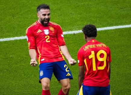 España vs Albania en la Euro 2024