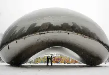 Reapertura de la ic&oacute;nica escultura Cloud Gate en Chicago