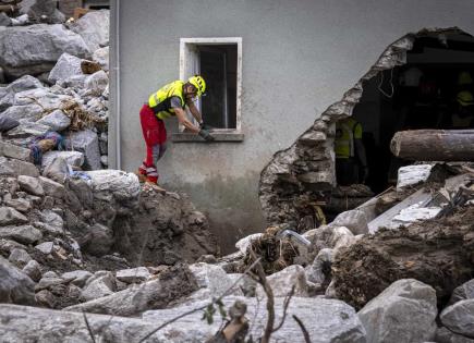 Tragedia por Deslizamiento de Tierra en Suiza