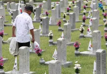 Visita conmemorativa al cementerio de Se&uacute;l