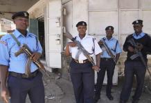 Despliegue de policías de Kenia en Haití