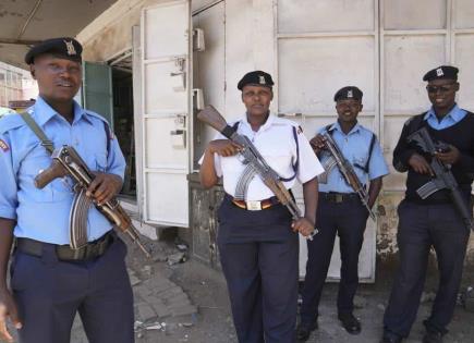 Despliegue de policías de Kenia en Haití