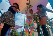 Marcha de la Diversidad Sexual en Ciudad Neza