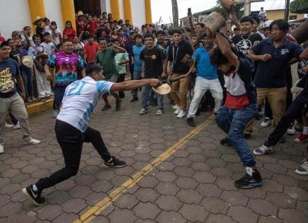 Ritual de los Chinegros en San Juan de Oriente, Nicaragua