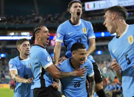 Uruguay avanza con autoridad en la Copa América