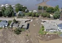 Inundaciones y tormentas en el centro norte de Estados Unidos