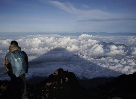 Tragedia en el monte Fuji: Rescate en curso
