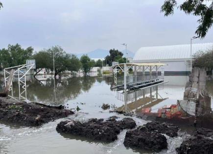 Impacto de la lluvia atípica en Rancho San Blas