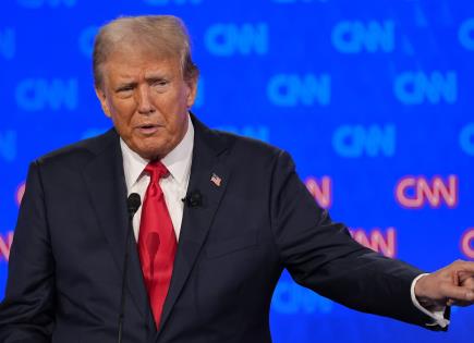 Trump supera a Biden en debate según encuesta de CNN