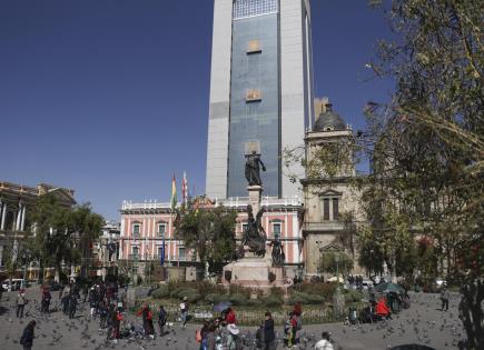 Incidente militar en Plaza Murillo de La Paz, Bolivia
