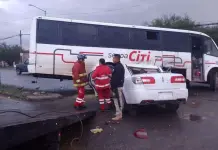 Aparatoso choque en carretera a Rioverde, cerca de Jassos Aparatoso choque en carretera a Rioverde, cerca de Jassos
