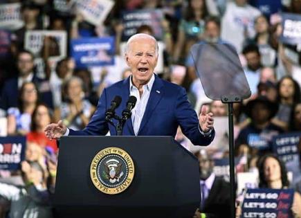 Encuesta revela declive en apoyo a Joe Biden para reelección