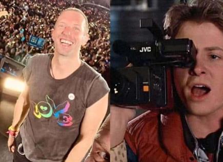 Colaboración de Michael J.Fox y Coldplay en Glastonbury