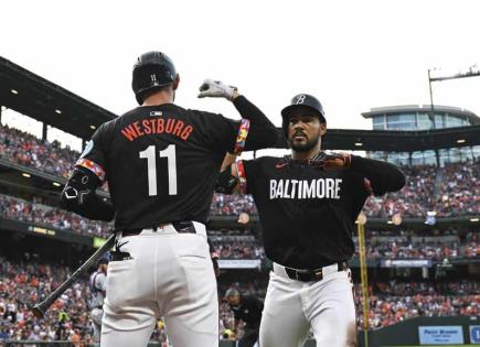 Emocionante victoria de los Orioles de Baltimore con grand slam