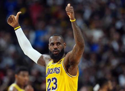 LeBron James firma un nuevo contrato con los Lakers en la NBA