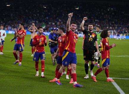 España gana 4-1 a Georgia en los octavos de final de la Eurocopa 2024