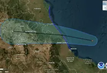 Impacto de la Tormenta Tropical Chris en Veracruz