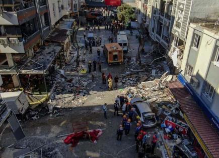 Tragedia por explosión de tanque de gas en restaurante turco