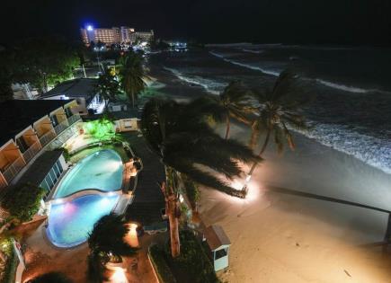 Impacto del huracán Beryl en el sureste del Caribe